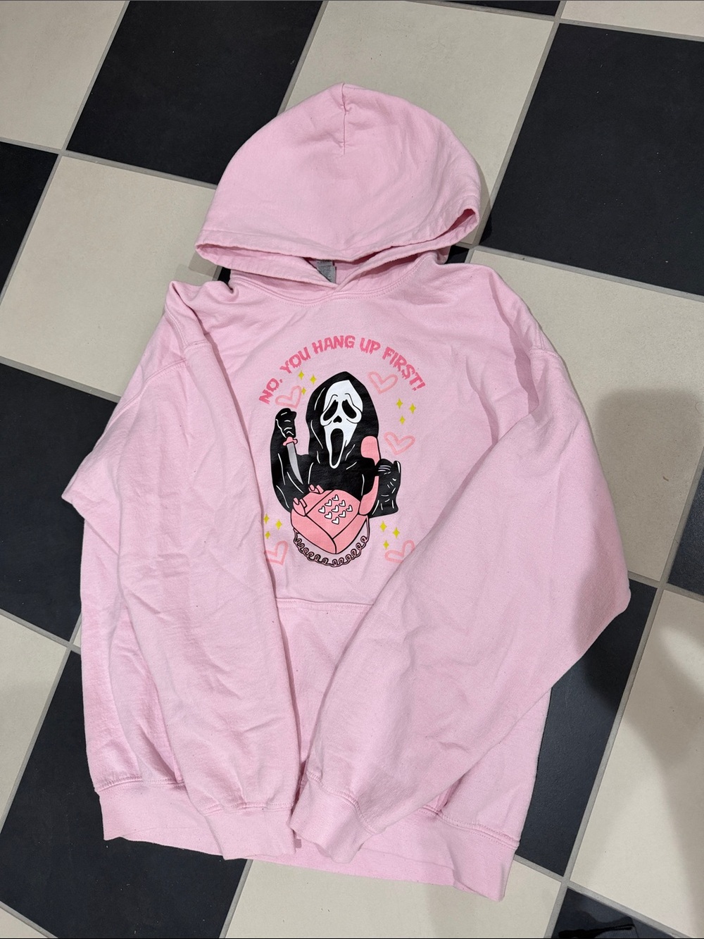 Ghost Face Hooded Sweatshirt